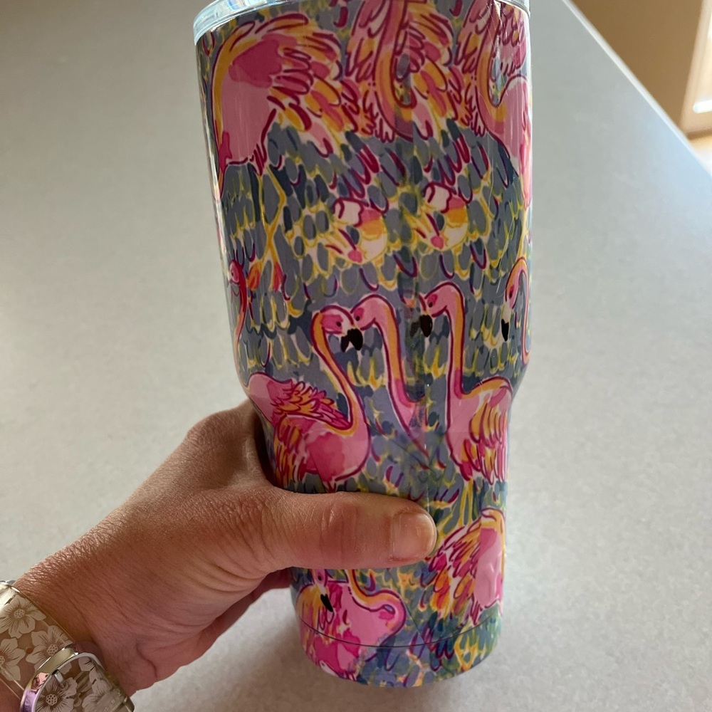 Custom  Flamingo Yeti Cup
